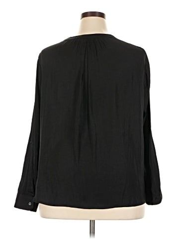 Simply Vera Vera Wang Long Sleeve Blouse (view 2)