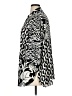 Rose + Olive 100% Polyester Print Black Long Sleeve Button-Down Shirt Size 1X - photo 5