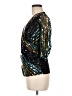 MSK 100% Polyester Black 3/4 Sleeve Blouse Size M - photo 5