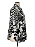 Rose + Olive 100% Polyester Print Black Long Sleeve Button-Down Shirt Size 1X - photo 4