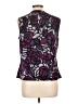 Jones Studio Purple Sleeveless Blouse Size L - photo 2