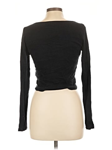 Topshop Long Sleeve Henley (view 2)