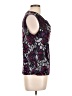 Jones Studio Purple Sleeveless Blouse Size L - photo 4