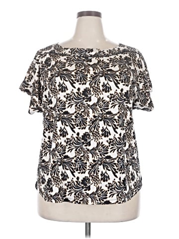 Lane Bryant Short Sleeve Blouse (view 1)