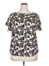 Lane Bryant Ivory Short Sleeve Blouse Size 18 - 20 Plus - photo 1