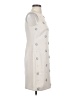 Ann Taylor 100% Polyester Ivory Casual Dress Size 0 - photo 4