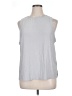 Active by Old Navy Silver Sleeveless T-Shirt Size XL (tall) - photo 1