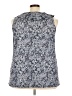 Lane Bryant Blue Sleeveless Blouse Size 22 - 24 Plus - photo 2