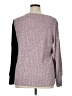 Unbranded Color Block Purple Pullover Sweater Size XL - photo 2