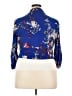Torrid Floral Blue Blazer Size 2X Plus (2) - photo 2