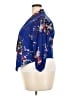 Torrid Floral Blue Blazer Size 2X Plus (2) - photo 5