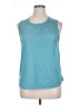 Nike 100% Polyester Blue Active Tank Size XL - photo 1
