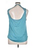 Nike 100% Polyester Blue Active Tank Size XL - photo 2