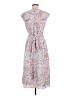 Laundry by Shelli Segal Paisley Ivory Casual Dress Size 8 - photo 2