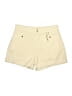 Zara Solid Yellow Khaki Shorts Size 14 - photo 1