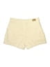 Zara Solid Yellow Khaki Shorts Size 14 - photo 2