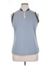 Adidas 100% Polyester Gray Sleeveless Top Size XL - photo 1