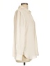 Banana Republic 100% Polyester Ivory Long Sleeve Blouse Size L - photo 4