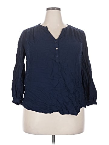 Ellos 3/4 Sleeve Blouse (view 1)