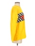 Hot Wheels 100% Acrylic Checkered-gingham Yellow Pullover Sweater Size S - photo 4