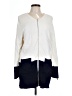 Calvin Klein White Cardigan Size L - photo 1