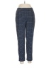 Chelsea28 100% Polyester Tweed Blue Casual Pants Size 6 - photo 1
