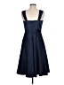 David's Bridal 100% Polyester Solid Blue Cocktail Dress Size 8 - photo 2