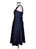 David's Bridal 100% Polyester Solid Blue Cocktail Dress Size 8 - photo 5