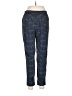 Chelsea28 100% Polyester Tweed Blue Casual Pants Size 6 - photo 2