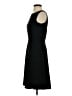 H&M 100% Polyester Solid Black Cocktail Dress Size 6 - photo 5