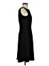 H&M 100% Polyester Solid Black Cocktail Dress Size 6 - photo 4