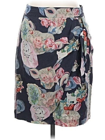 Rebekah Maysles for Anthropologie Silk Skirt (view 1)