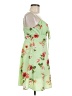 E&M Collection 100% Polyester Tropical Green Cocktail Dress Size M - photo 4