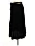 Gap 100% Polyester Solid Black Formal Skirt Size M (tall) - photo 2