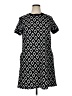 AB Studio Argyle Black Casual Dress Size XL - photo 1