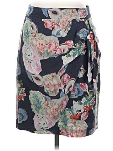 Rebekah Maysles for Anthropologie Silk Skirt (view 1)
