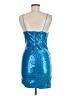 Shein Blue Cocktail Dress Size 6 - photo 2
