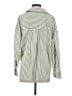 Zara Stripes Green Long Sleeve Blouse Size S - photo 2