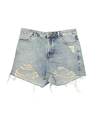 Topshop Denim Shorts (view 1)