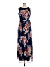 Jessica Howard 100% Polyester Floral Blue Casual Dress Size 6 - photo 1