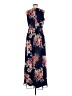 Jessica Howard 100% Polyester Floral Blue Casual Dress Size 6 - photo 2