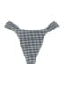 L Space Checkered-gingham Gray Swimsuit Bottoms Size M - photo 2