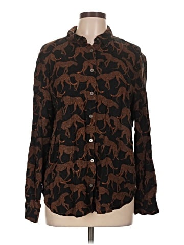 Jane and Delancey Long Sleeve Button-Down Shirt (view 1)