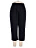 L.L.Bean 100% Cotton Solid Black Casual Pants Size 14 - photo 1