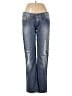 Diesel 100% Cotton Hearts Silver Blue Jeans Size 30 waist - photo 1
