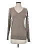 Neiman Marcus 100% Cashmere Gray Cashmere Pullover Sweater Size S - photo 1