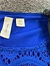 Tacera 100% Polyester Blue 3/4 Sleeve Top Size M - photo 7