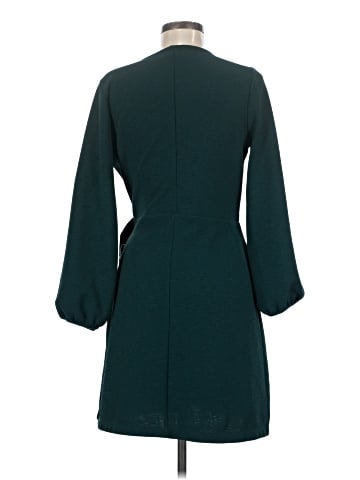 Madewell Texture &amp; Thread Long-Sleeve Side-Tie Dress (view 2)