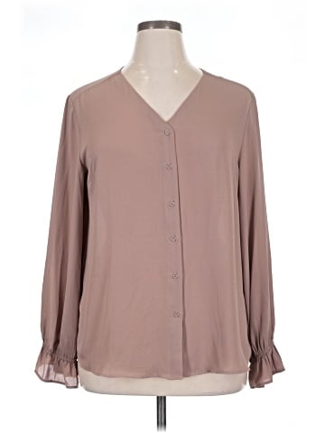 T Tahari Long Sleeve Blouse (view 1)