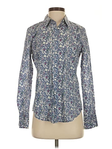 Liberty Art Fabrics for J.Crew Long Sleeve Button-Down Shirt (view 1)